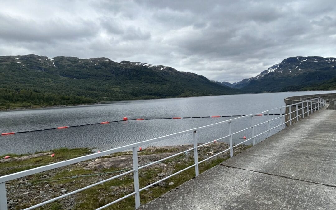 Info om lågare sommarvasstand i Slettedalsvatnet i 2024