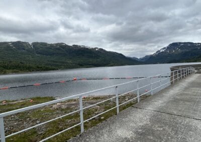 Info om lågare sommarvasstand i Slettedalsvatnet i 2024